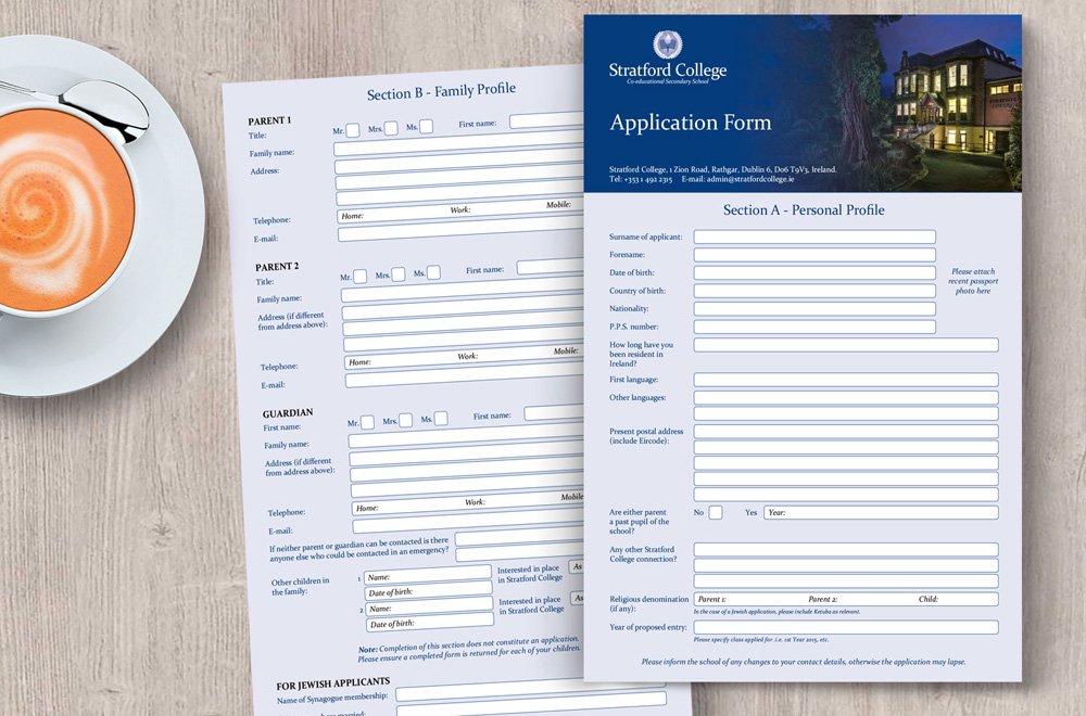 Carousel Stratford College Form