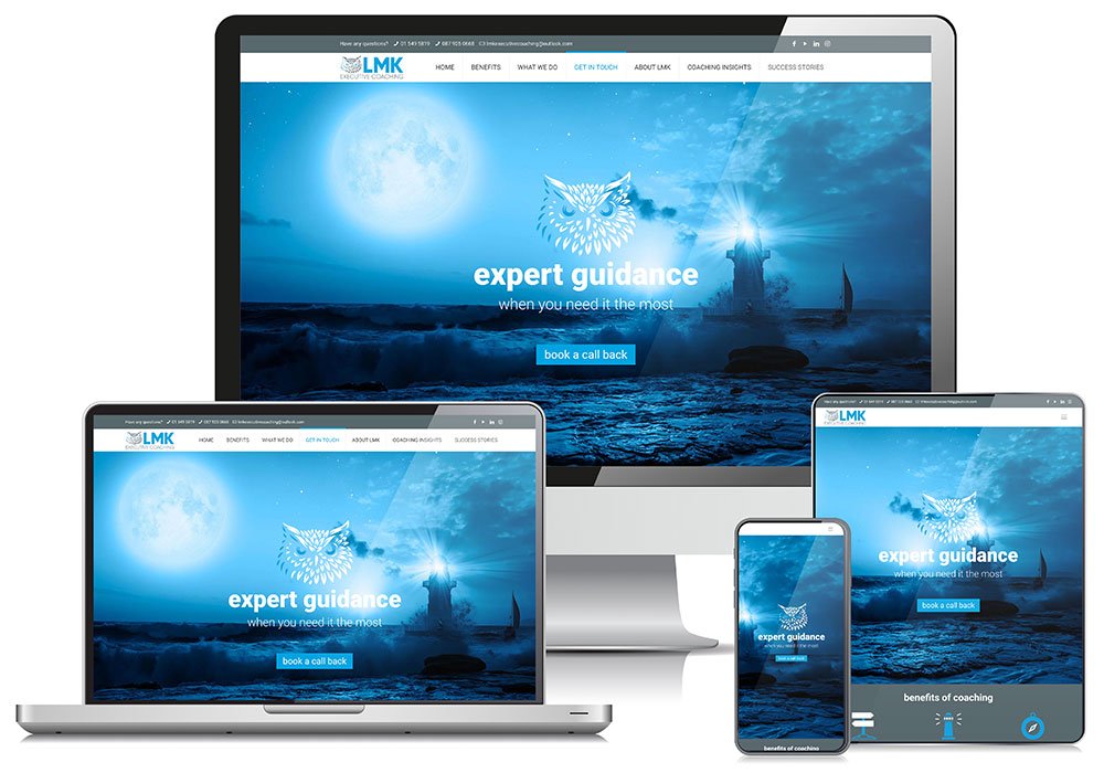 LMK Executive Coaching Website Mac Devices