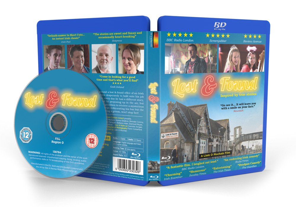 Lost & Found Blu Ray Case