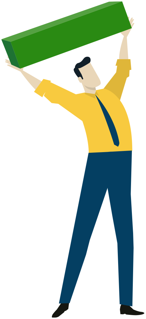 Man Holding Box Icon